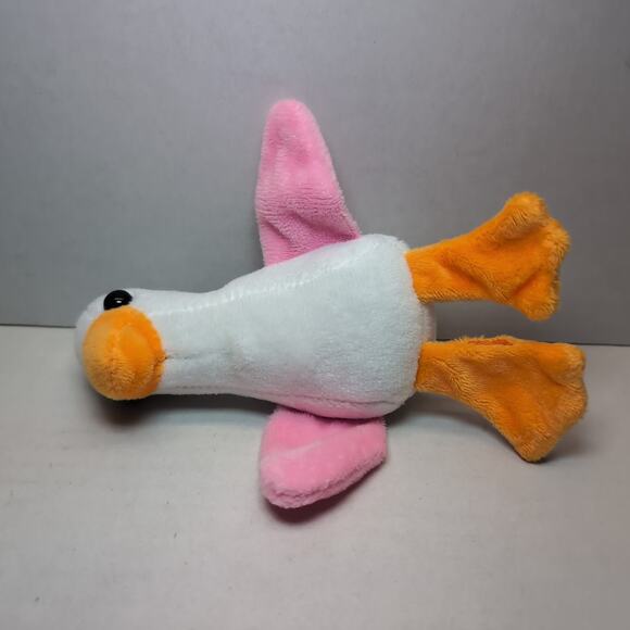 Seagull With French Fry Wildwood NJ With Baby Plush Toy Pink Fun Stuff - Picture 11 of 13